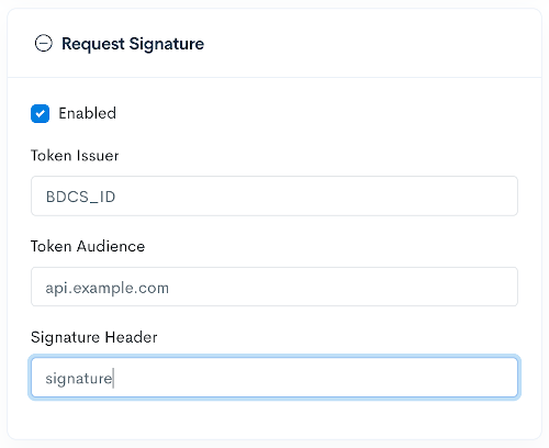 Webhook Signature